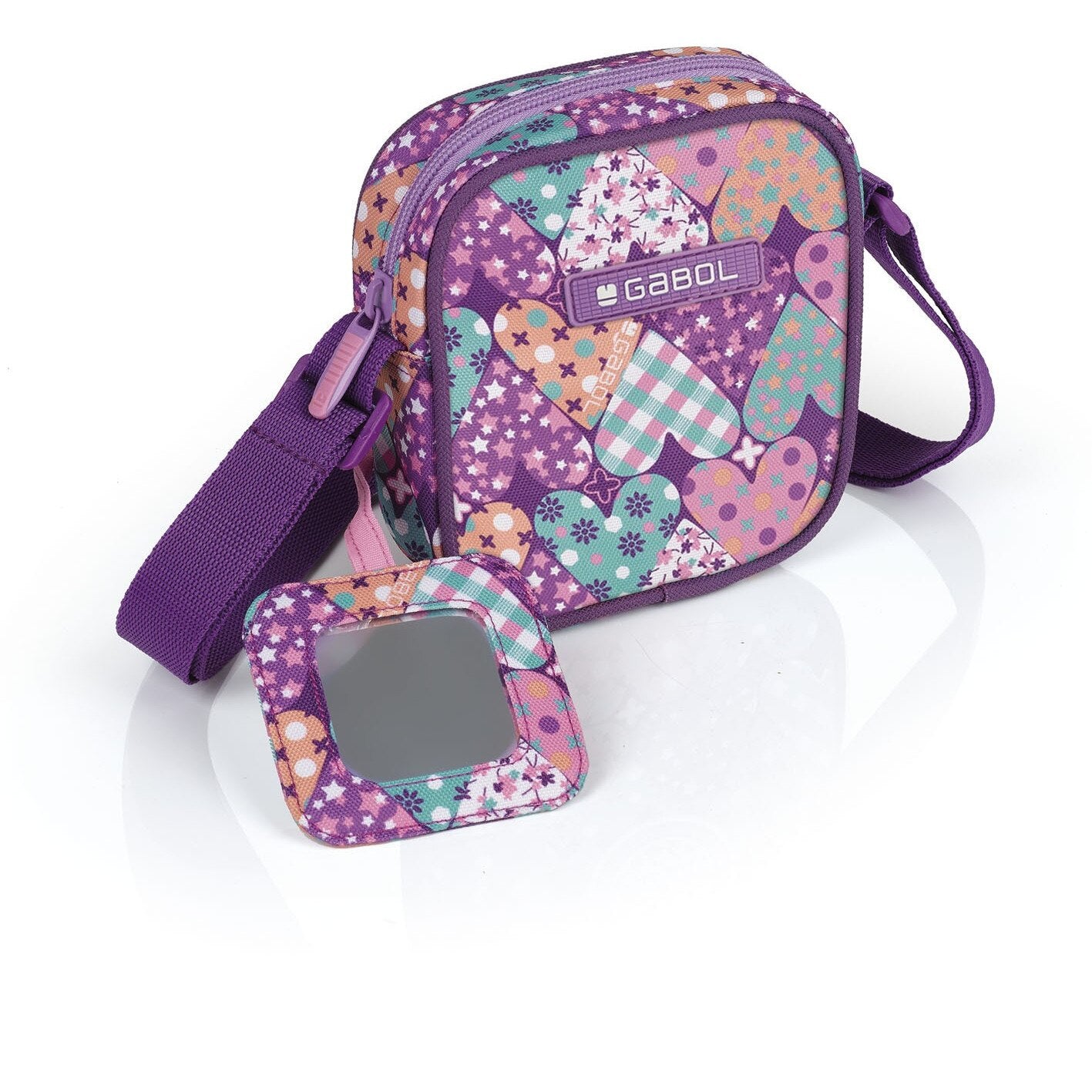 Чантичка с огледалце GABOL Love