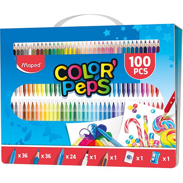 Комплет за рисуване Maped Color Peps 100 части