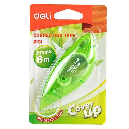 Коректор лента DELI 5мм./6м.