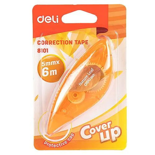 Коректор лента DELI 5мм./6м.